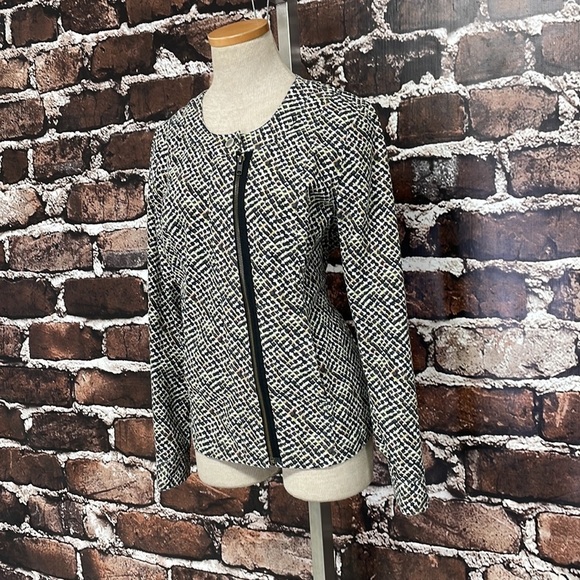 CAbi Jacket Blazer Cliffside Moto Zipper Size Medium - Picture 7 of 14